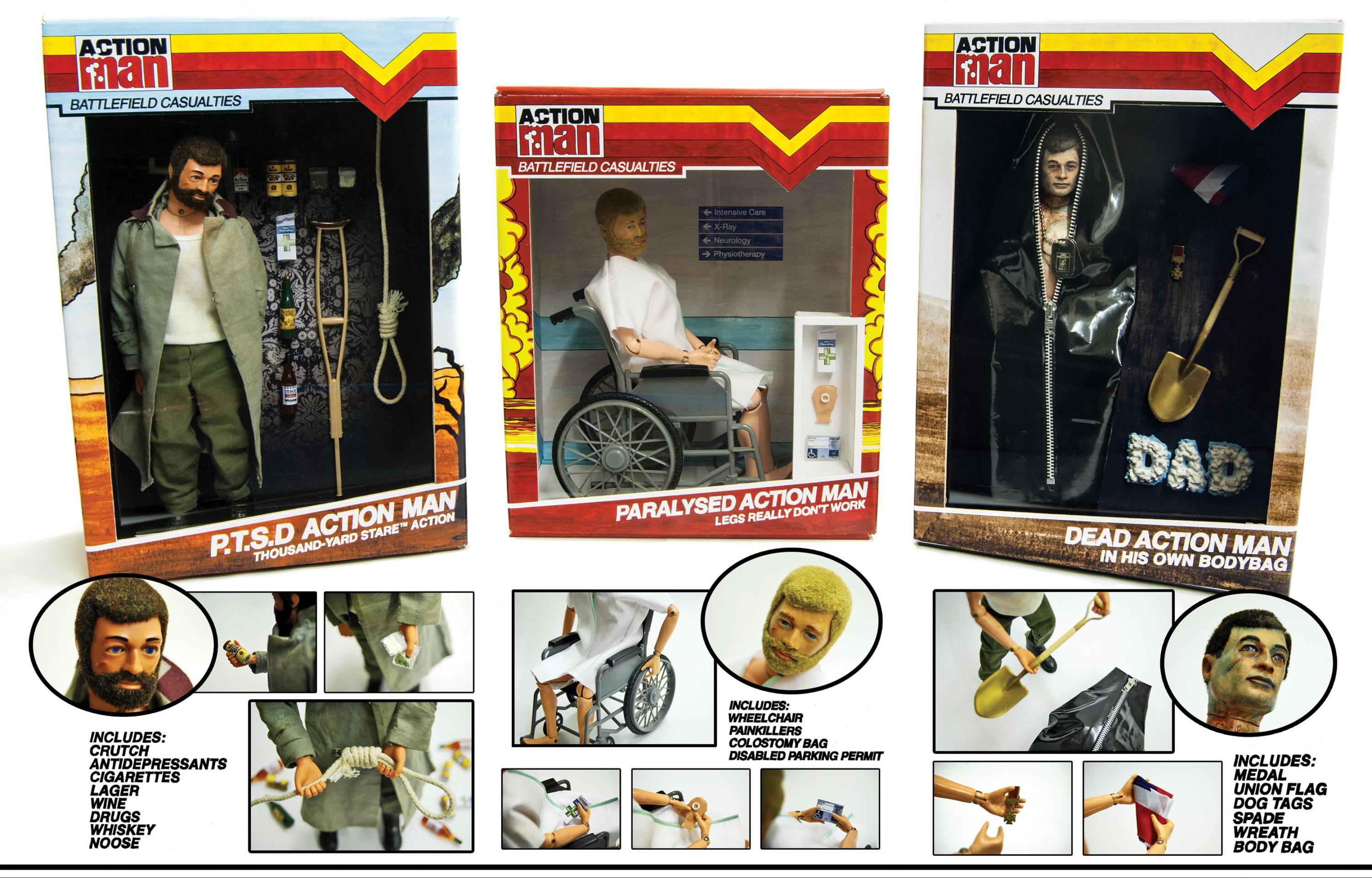 Action Man! Battlefied Casualties | Actipedia